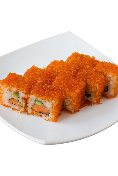 California Roll With Salmon